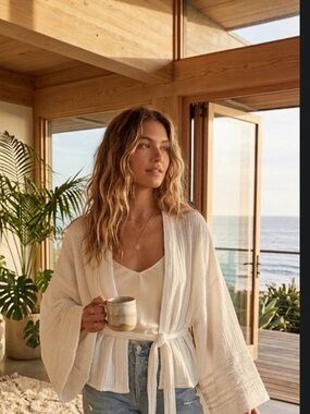 Gauze Free people One Robe